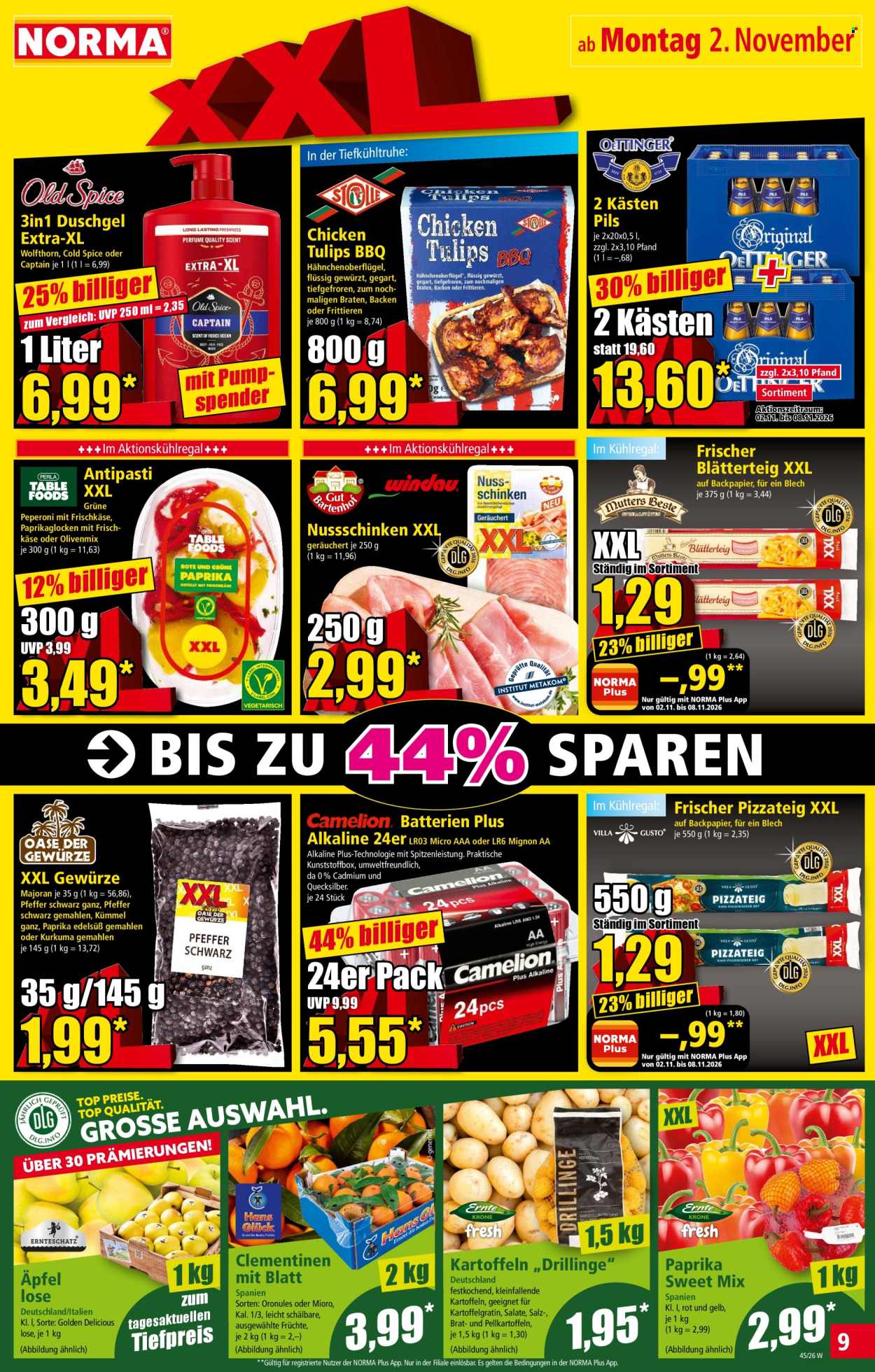 Norma Prospekte  - 2.11.2026 - 8.11.2026. Seite 9