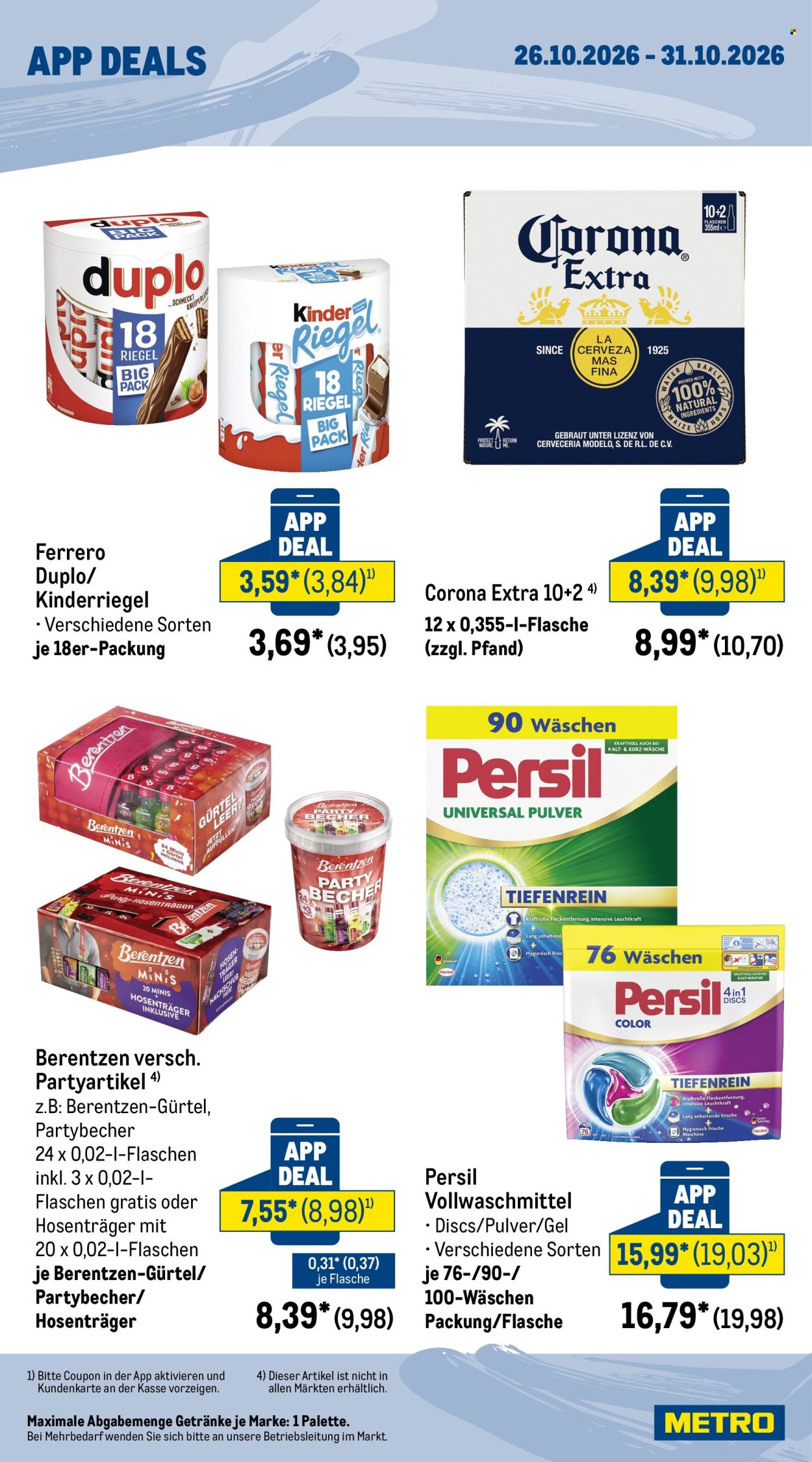 Metro Prospekte  - 26.10.2026 - 31.10.2026. Seite 2