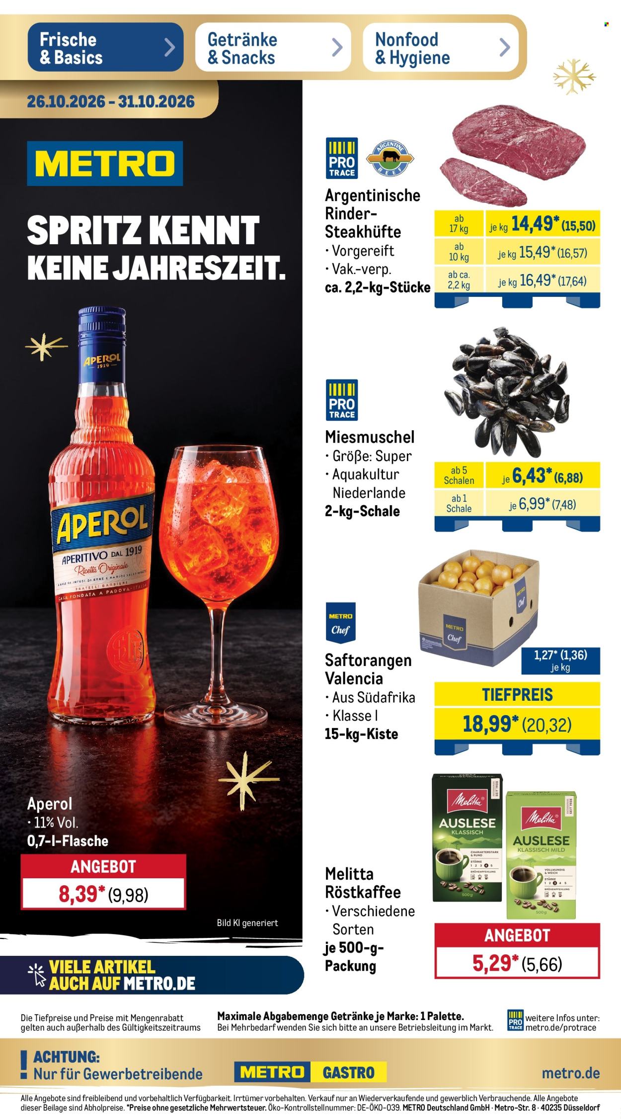 Metro Prospekte  - 26.10.2026 - 31.10.2026. Seite 31