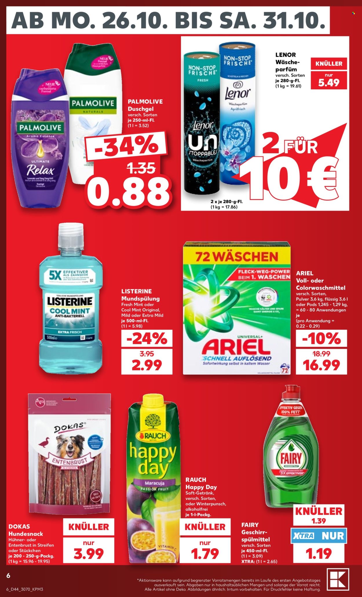 Kaufland Prospekte  - 26.10.2026 - 31.10.2026. Seite 6