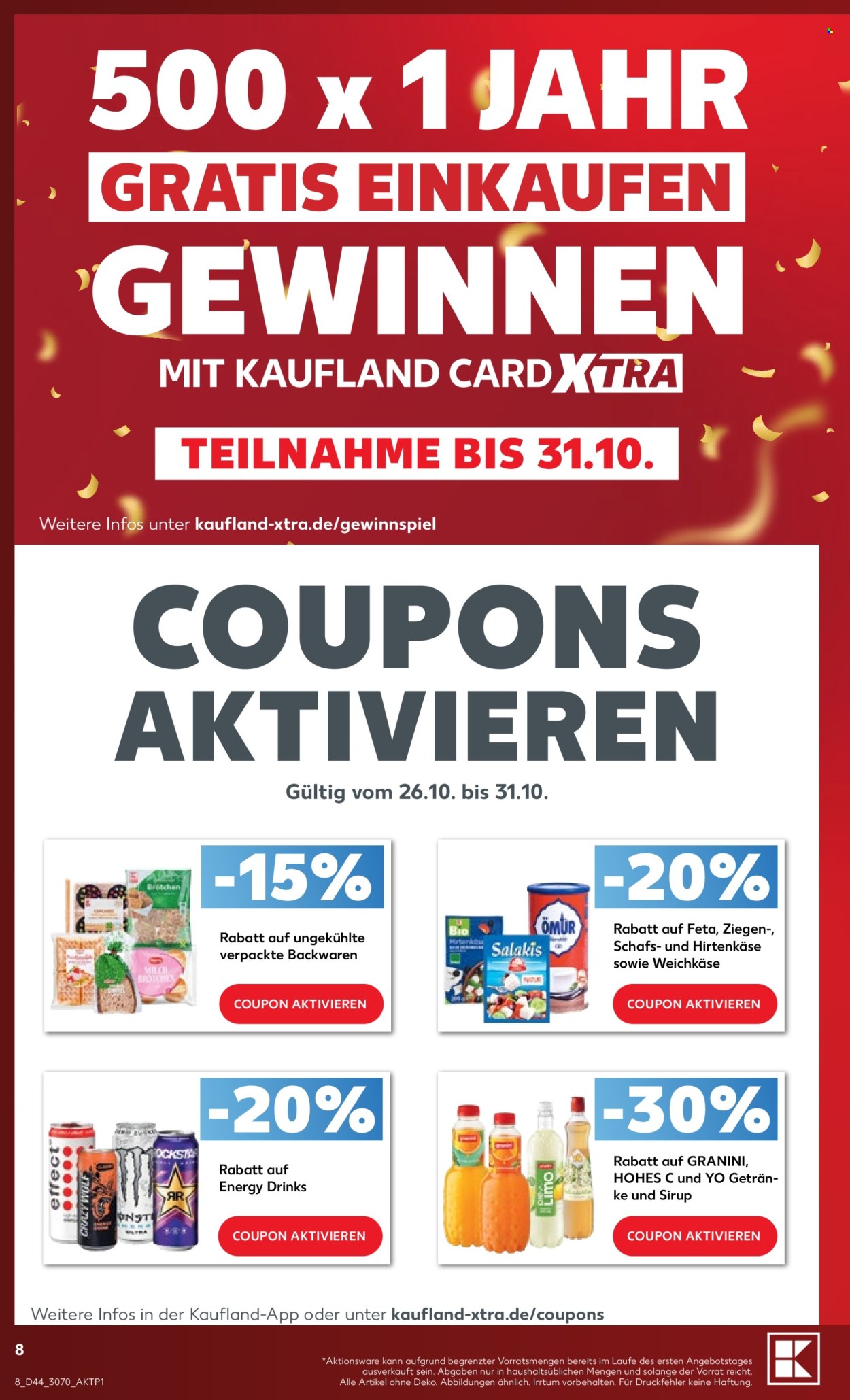 Kaufland Prospekte  - 26.10.2026 - 31.10.2026. Seite 8