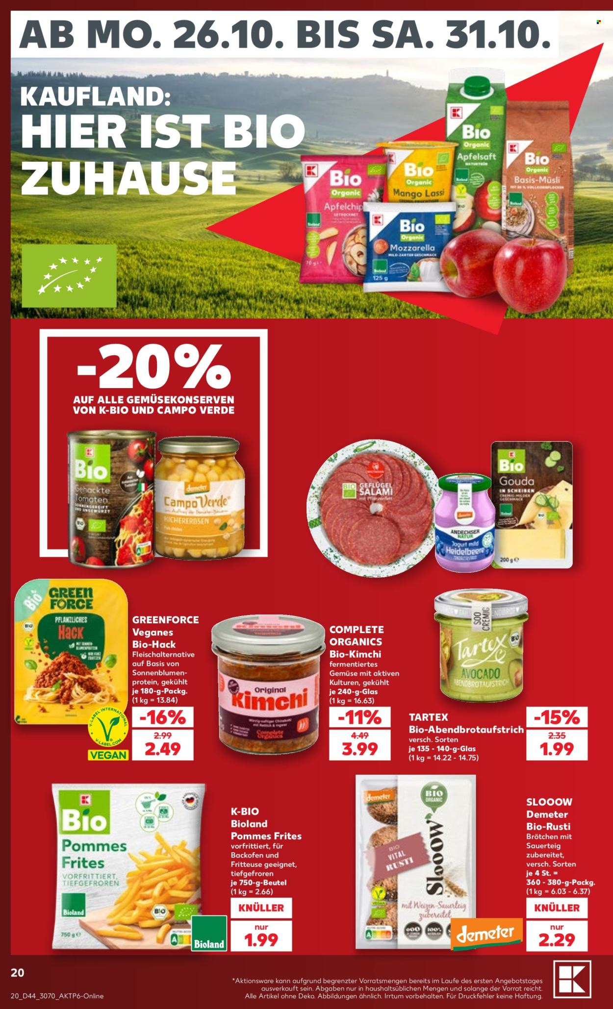 Kaufland Prospekte  - 26.10.2026 - 31.10.2026. Seite 20