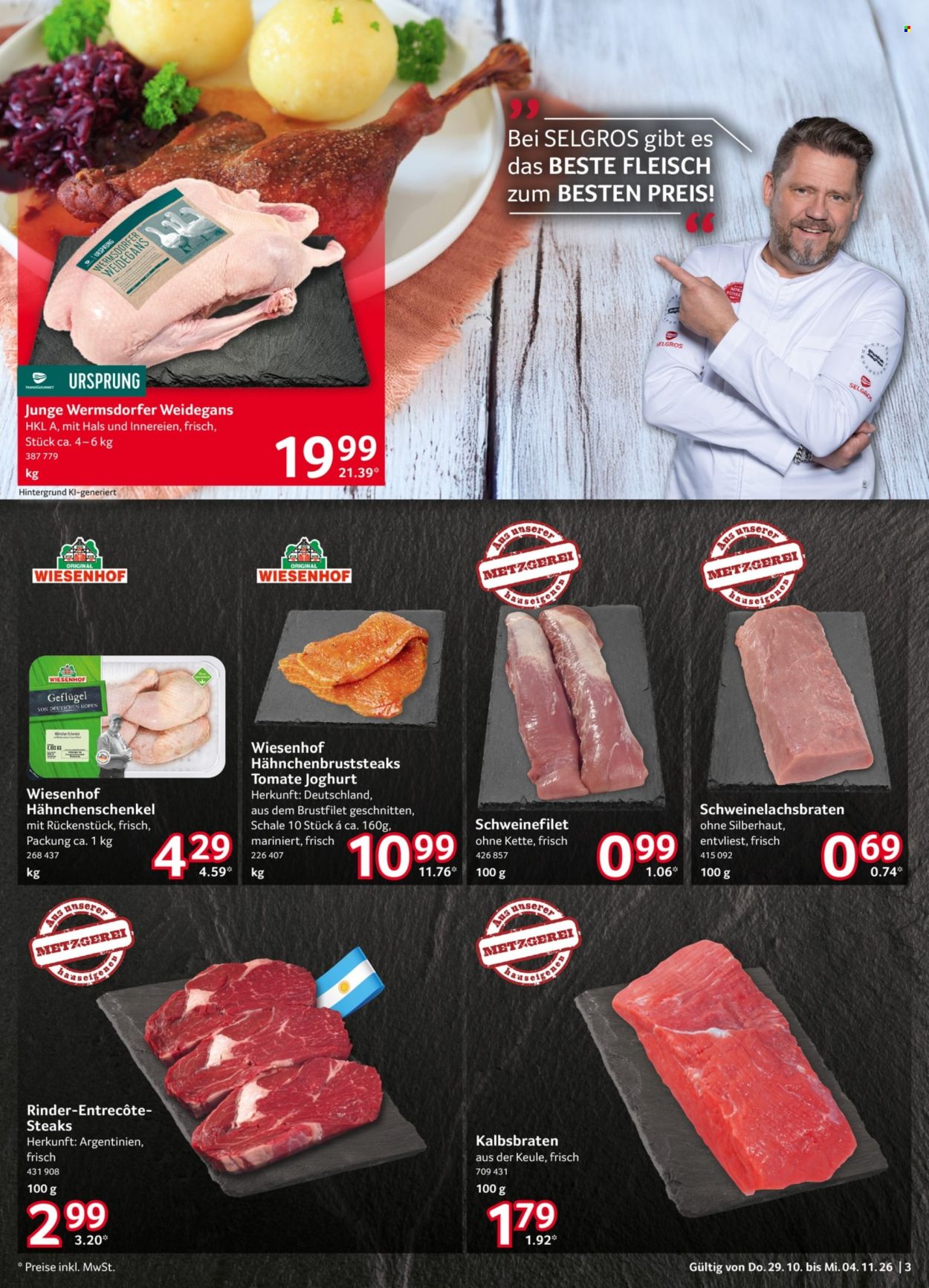 Selgros Prospekte  - 29.10.2026 - 4.11.2026. Seite 3