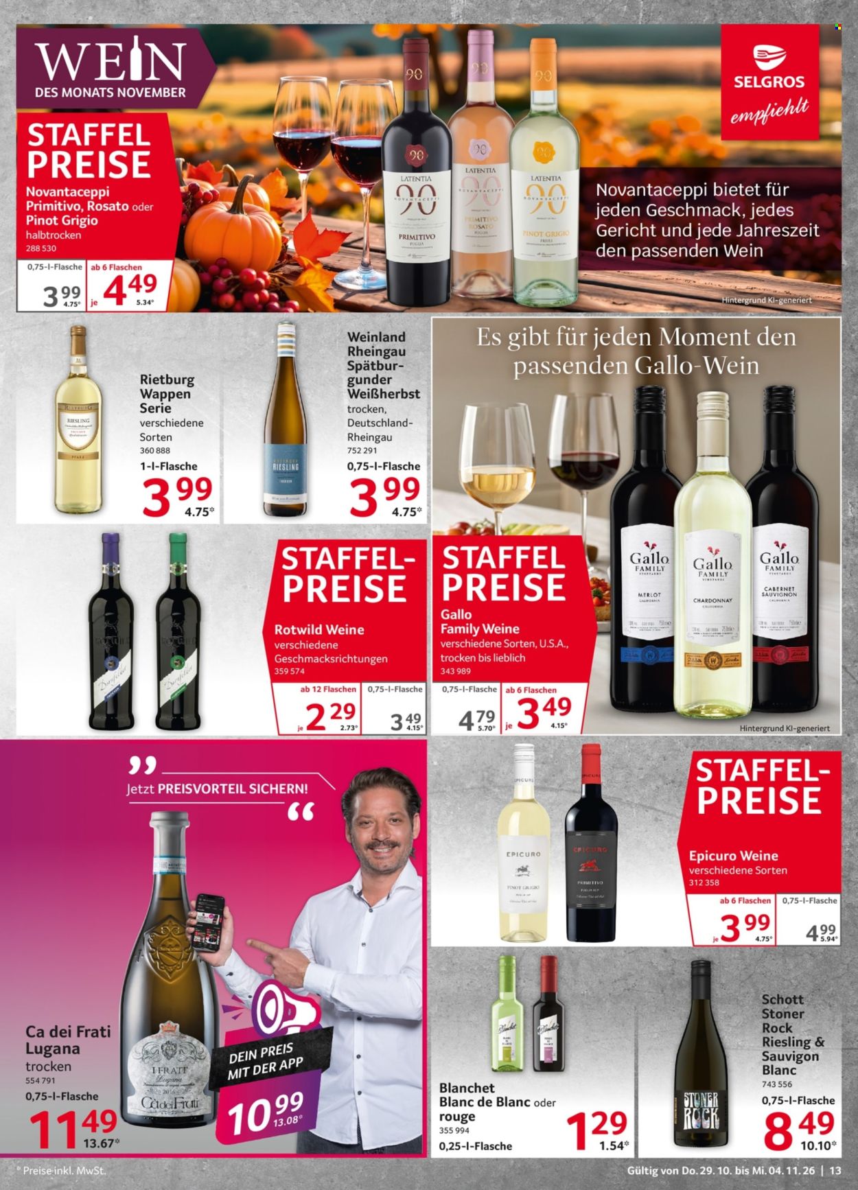 Selgros Prospekte  - 29.10.2026 - 4.11.2026. Seite 13