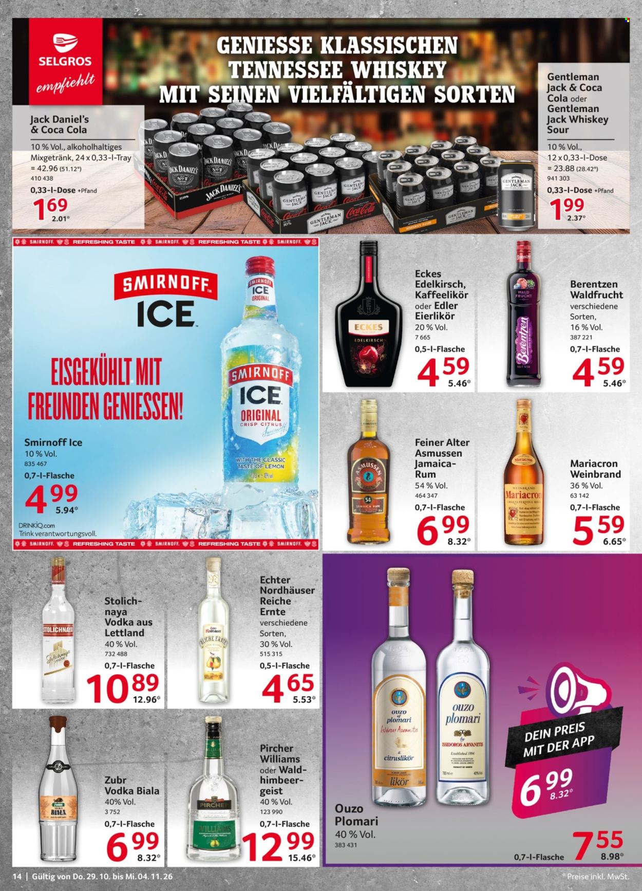 Selgros Prospekte  - 29.10.2026 - 4.11.2026. Seite 14