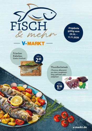 Prospekte V-Markt - 29.10.2026 - 11.11.2026.