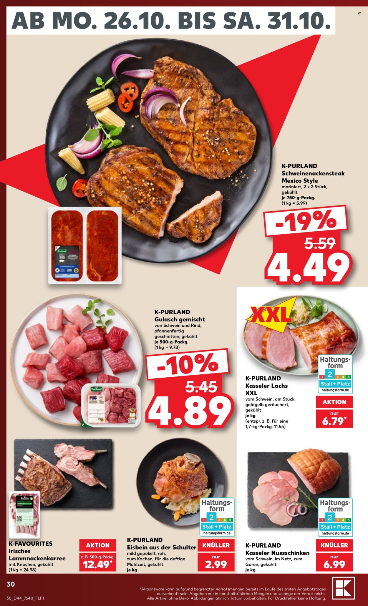 Kaufland Prospekte  - 26.10.2026 - 31.10.2026. Seite 30