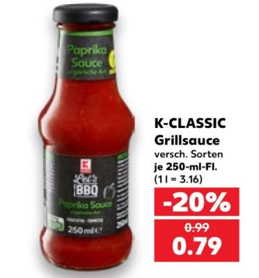 K-CLASSIC Grillsauce