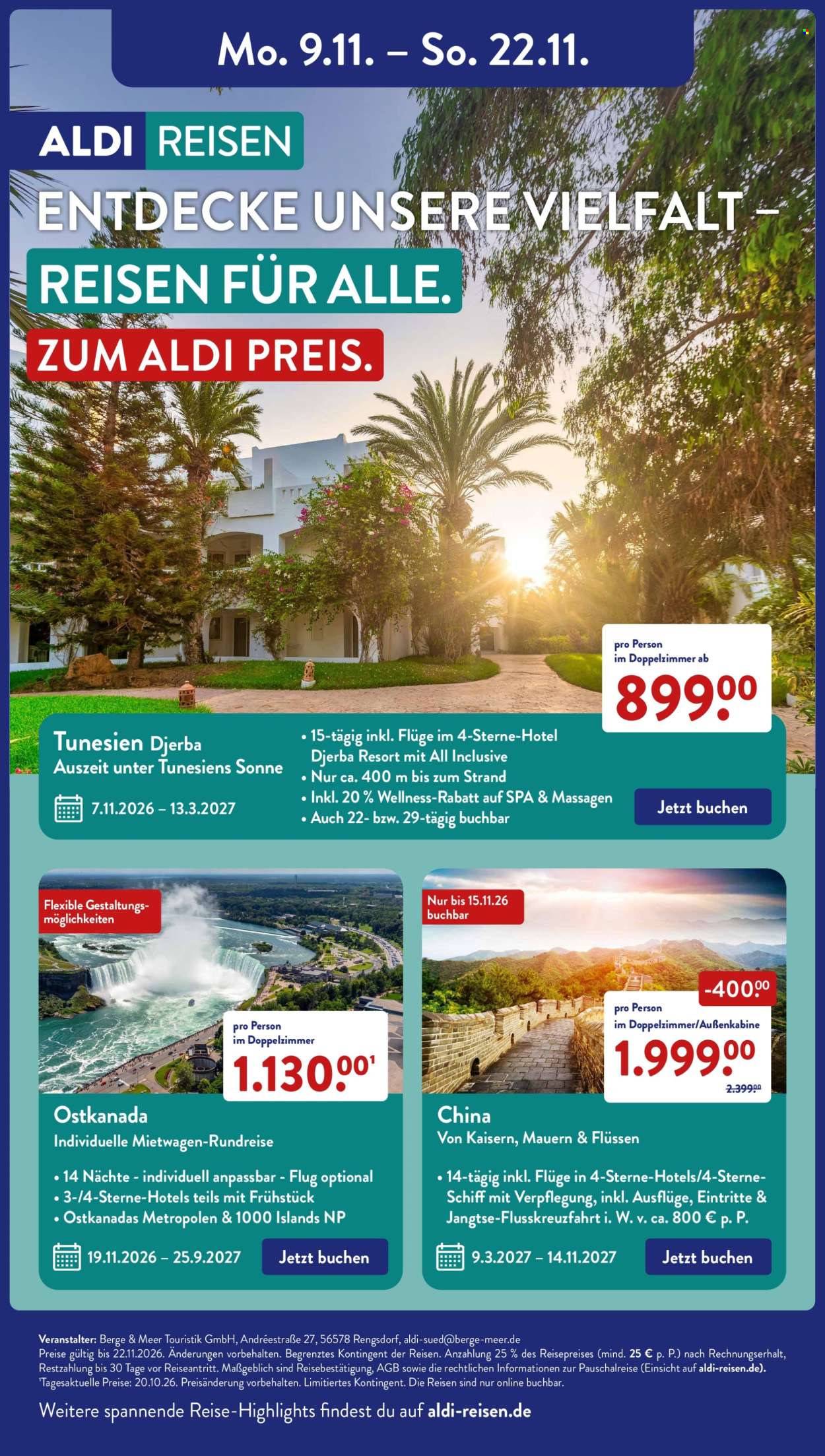 ALDI SÜD Prospekte  - 9.11.2026 - 14.11.2026. Seite 20