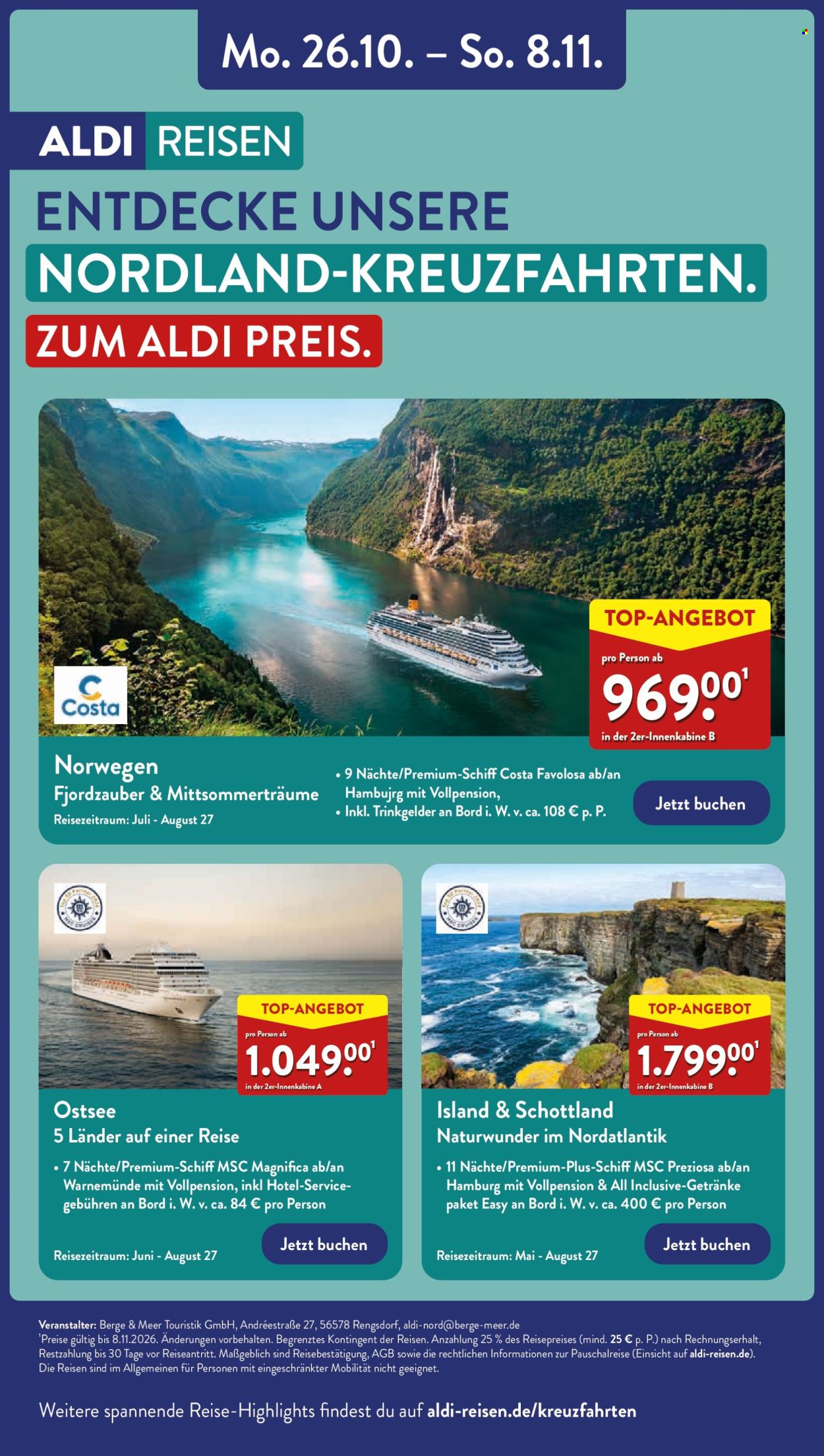 ALDI Nord Prospekte  - 2.11.2026 - 7.11.2026. Seite 39