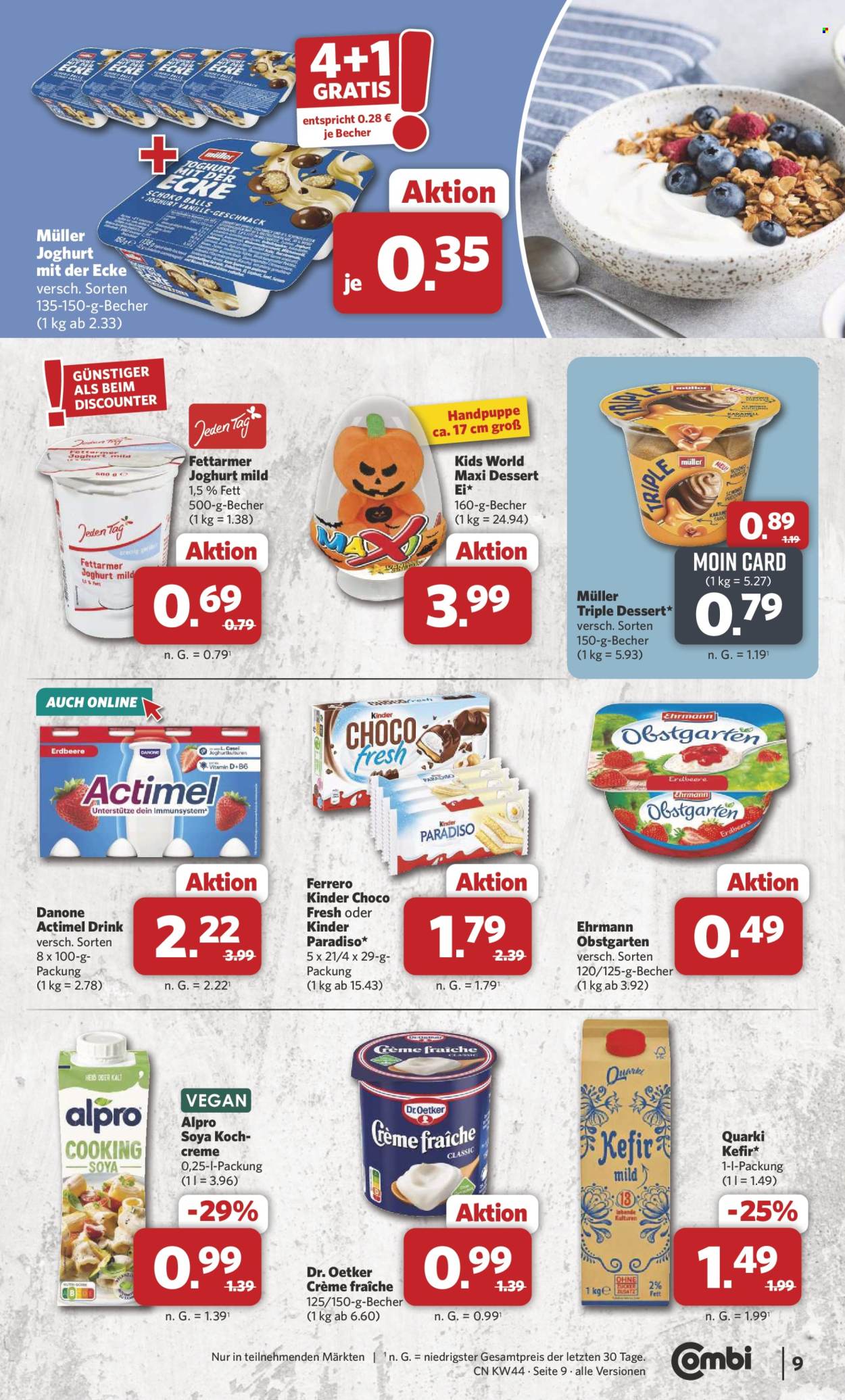 Combi Prospekte  - 26.10.2026 - 31.10.2026. Seite 9