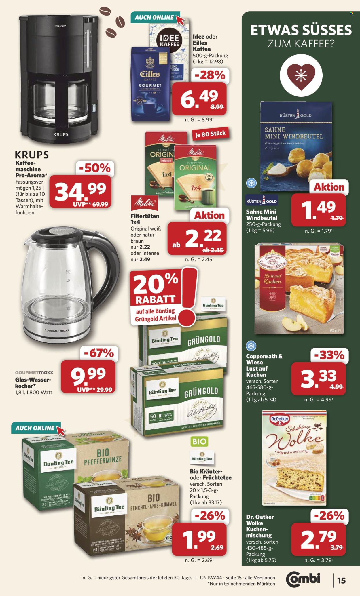Combi Prospekte  - 26.10.2026 - 31.10.2026. Seite 15