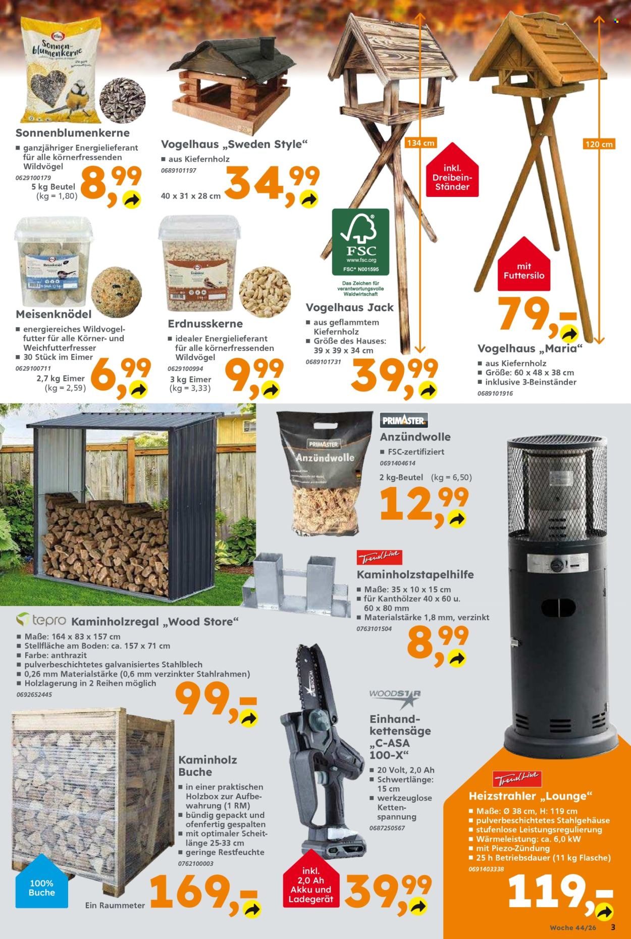 Globus Baumarkt Prospekte  - 26.10.2026 - 31.10.2026. Seite 3