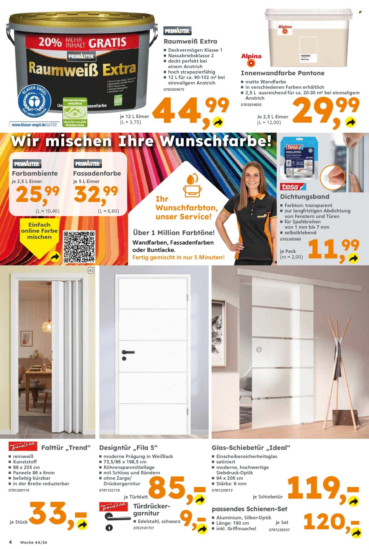 Globus Baumarkt Prospekte  - 26.10.2026 - 31.10.2026. Seite 4