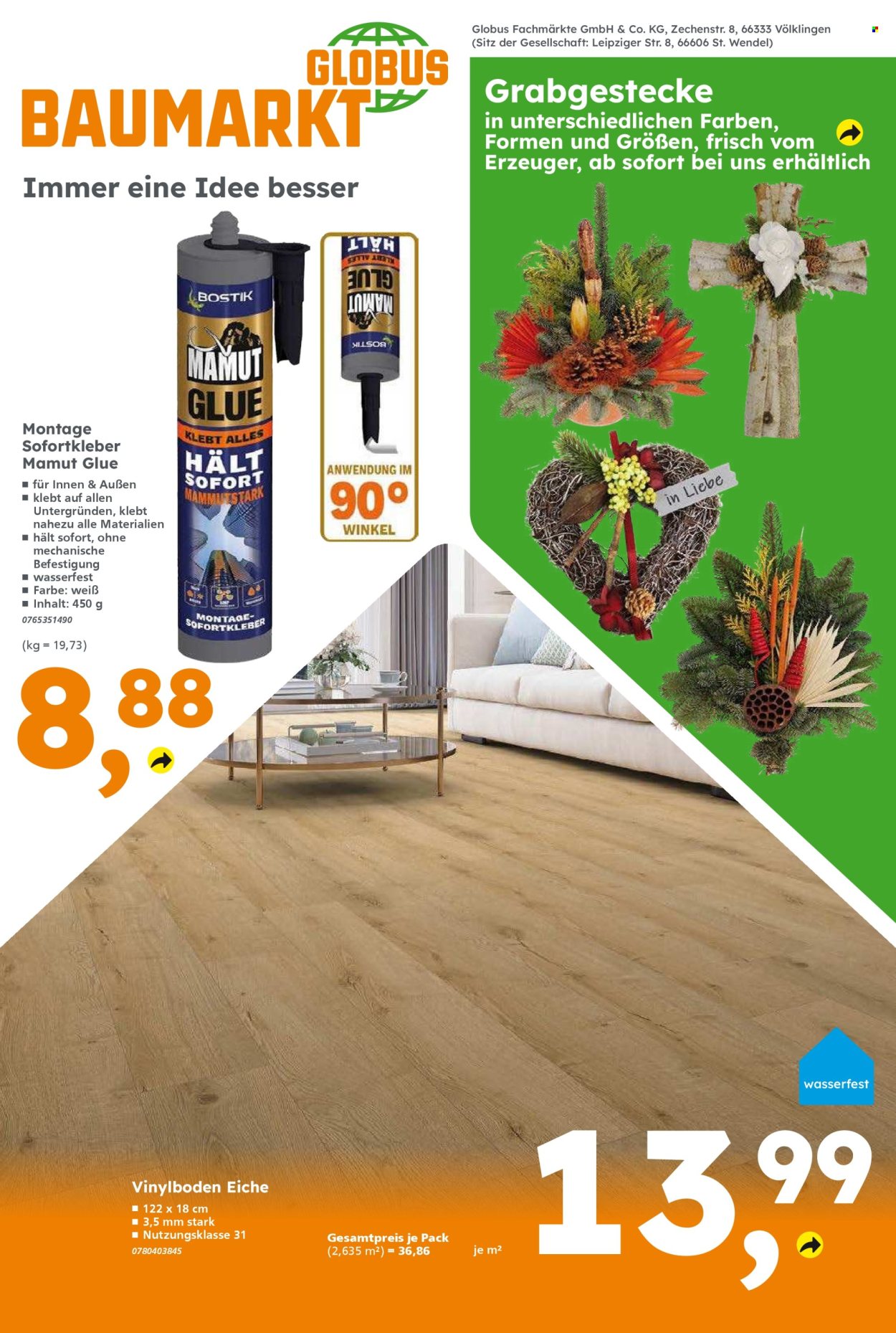 Globus Baumarkt Prospekte  - 26.10.2026 - 31.10.2026. Seite 8