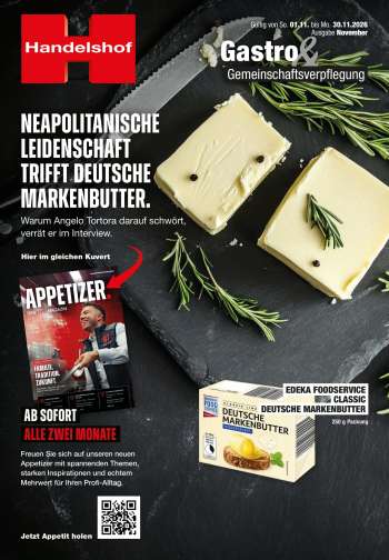 Prospekte Handelshof - 1.11.2026 - 30.11.2026.