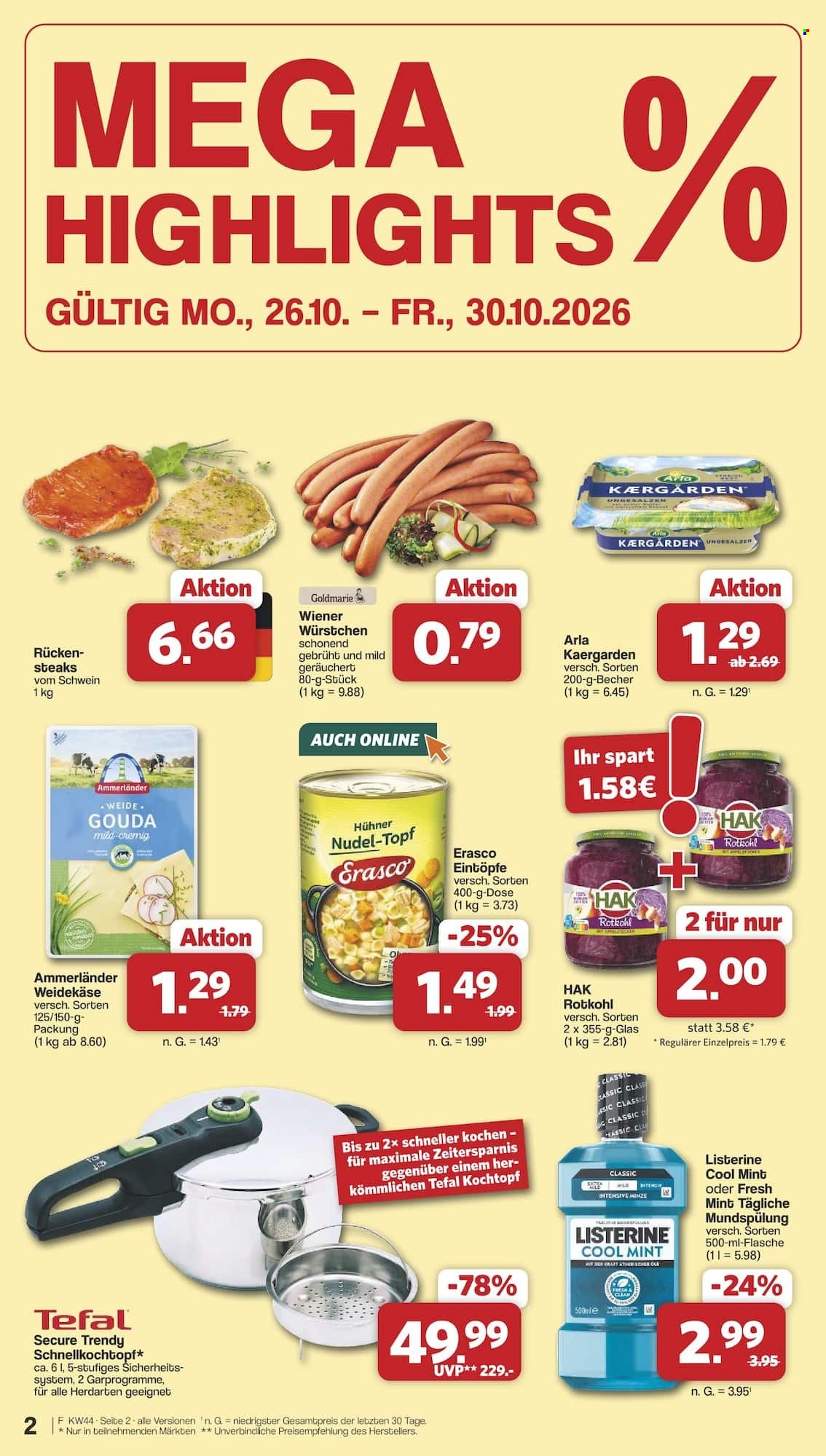 famila Prospekte  - 26.10.2026 - 31.10.2026. Seite 2