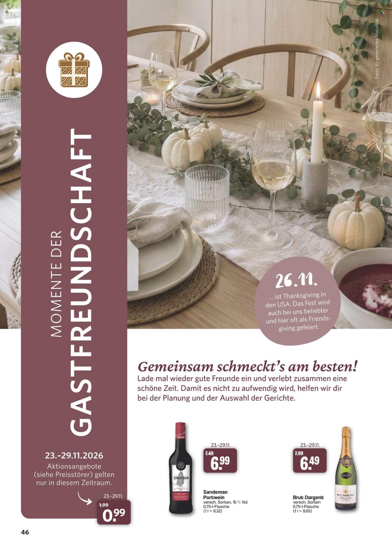 famila Prospekte  - 26.10.2026 - 29.11.2026. Seite 46