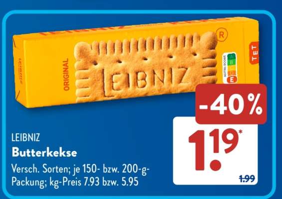 LEIBNIZ Butterkekse