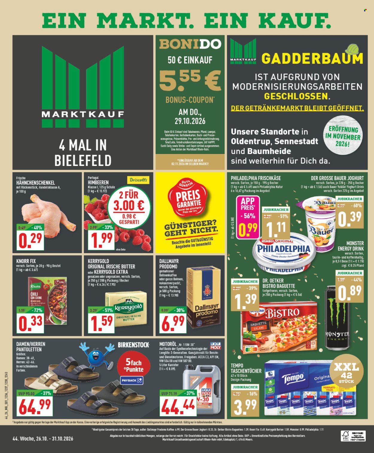 Marktkauf Prospekte  - 26.10.2026 - 31.10.2026. Seite 1