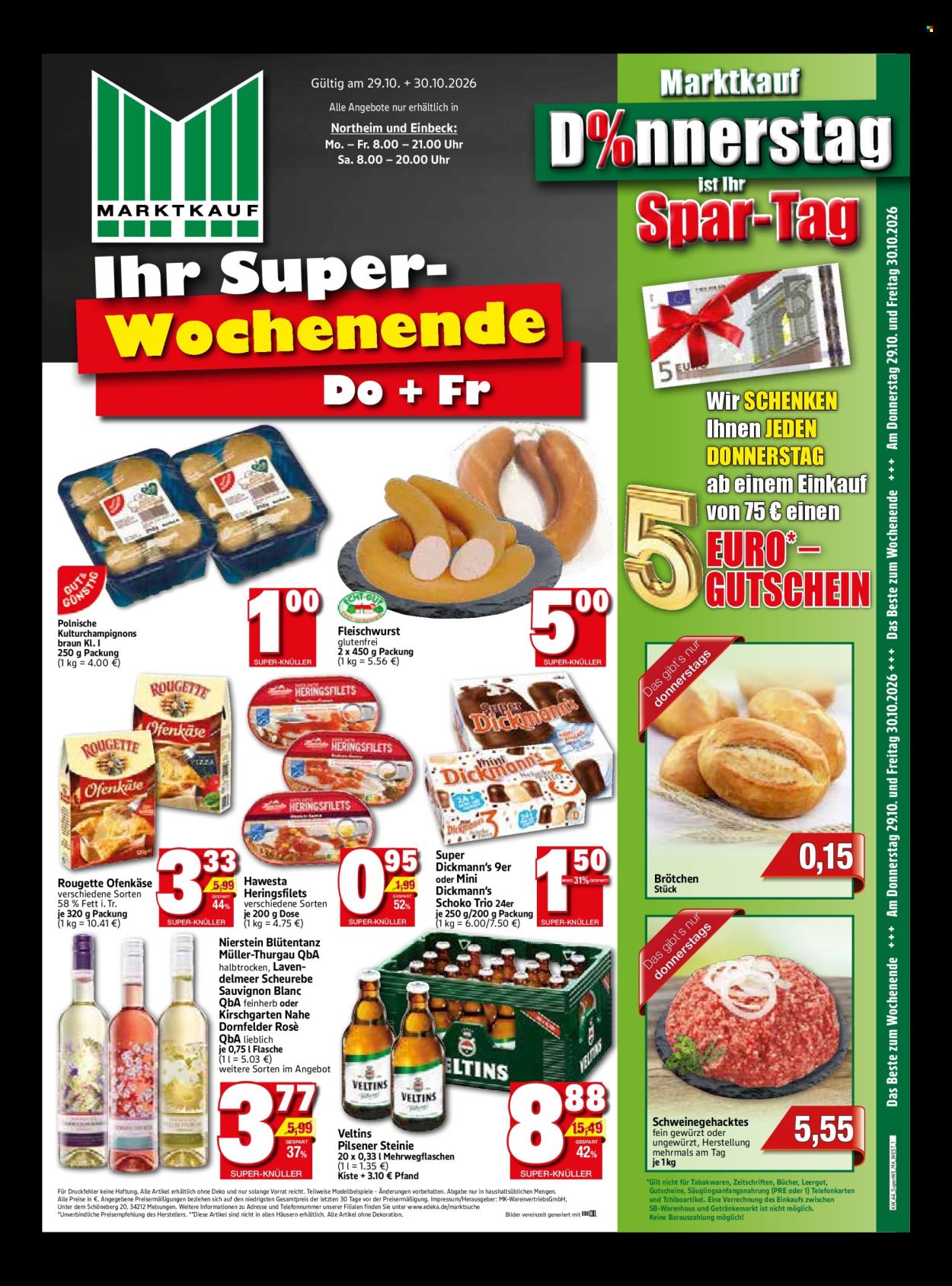 Marktkauf Prospekte  - 26.10.2026 - 31.10.2026. Seite 25