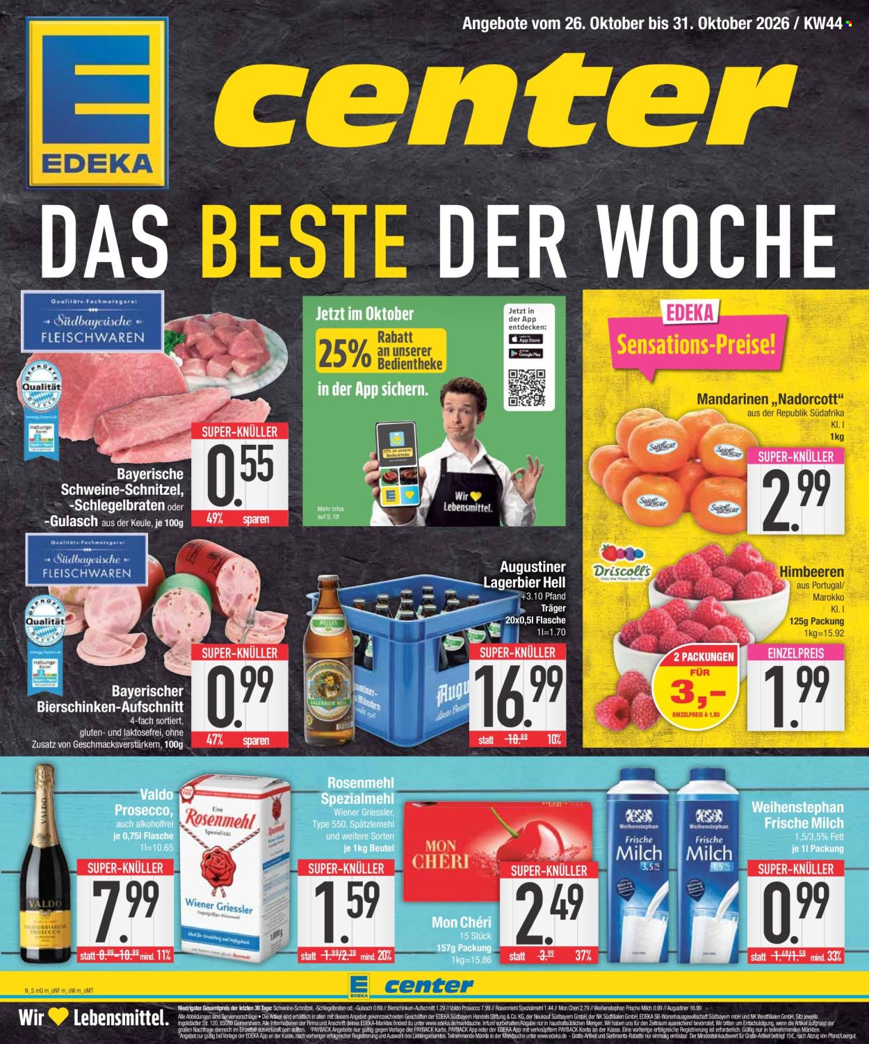 Edeka Prospekte  - 26.10.2026 - 31.10.2026. Seite 1
