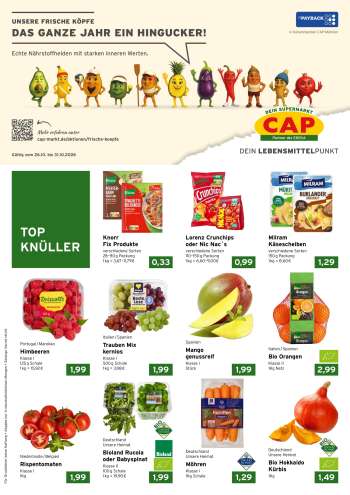 Prospekte CAP-Markt - 26.10.2026 - 31.10.2026.