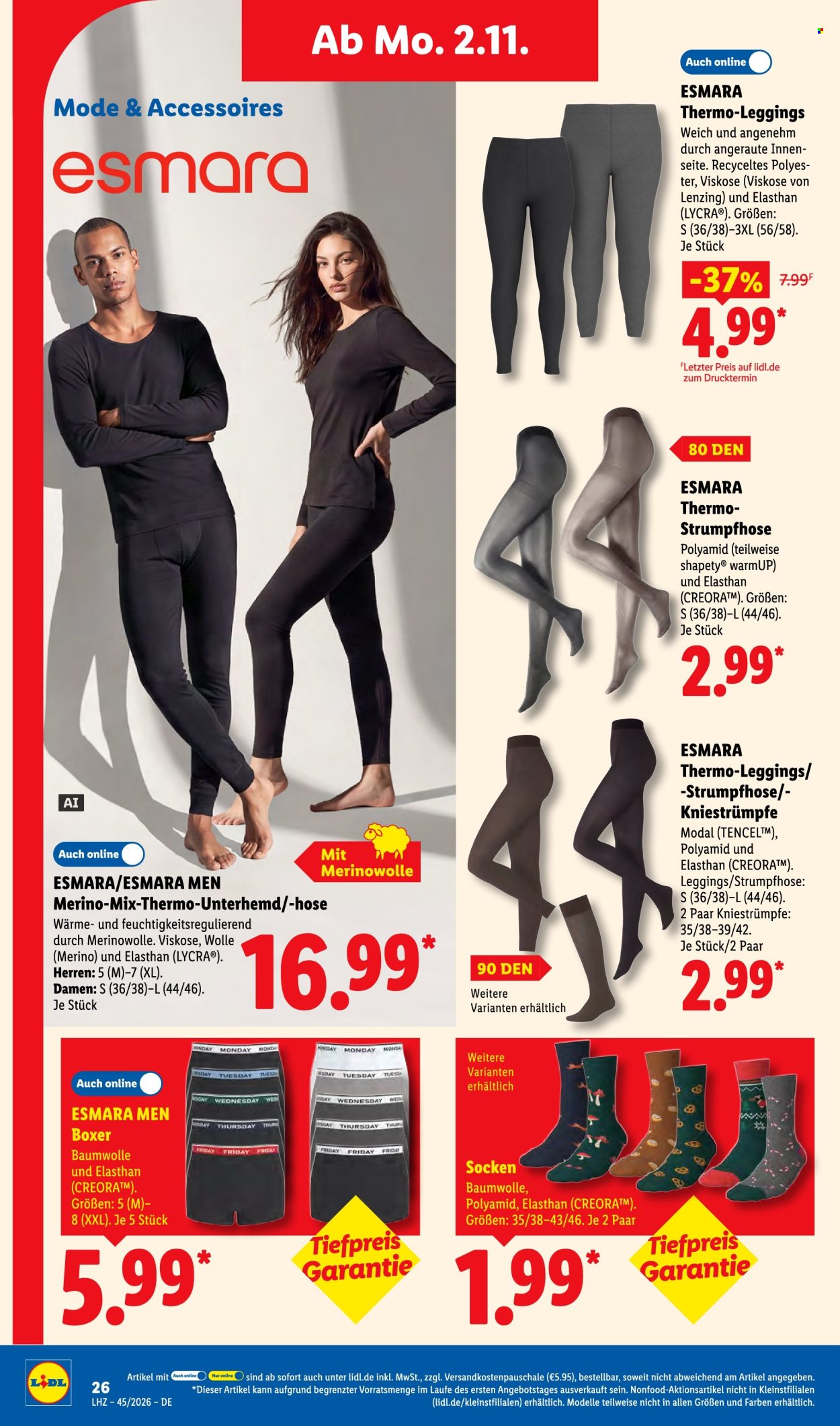 Lidl Prospekte  - 2.11.2026 - 7.11.2026. Seite 42