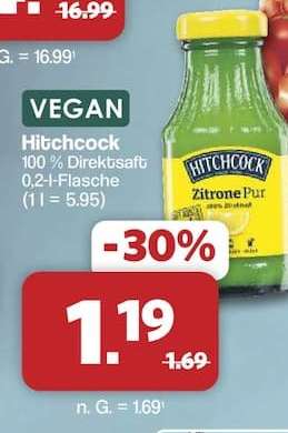 Hitchcock Zitrone Pur