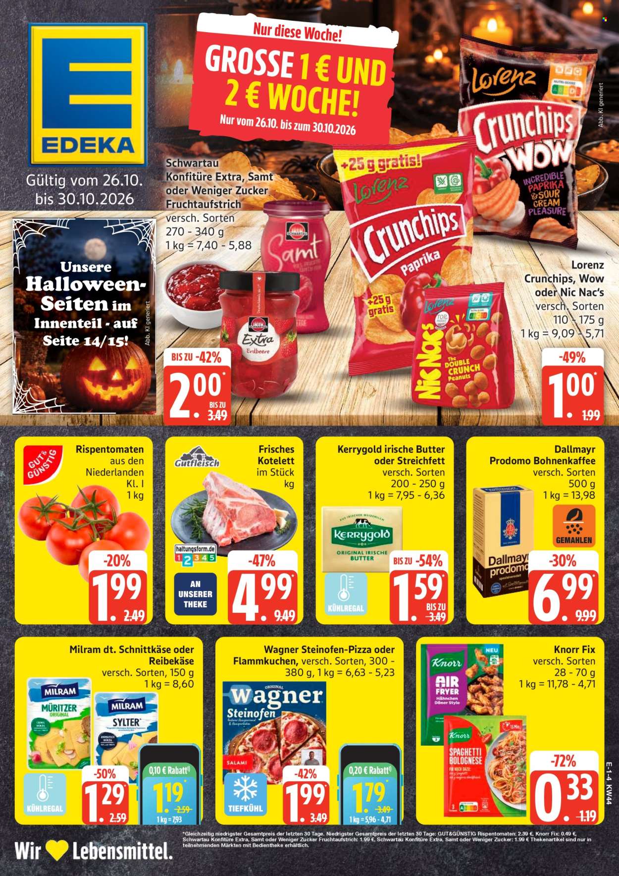 Edeka Prospekte  - 26.10.2026 - 31.10.2026. Seite 1
