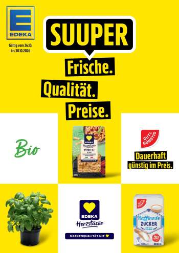Prospekte Edeka - 26.10.2026 - 31.10.2026.
