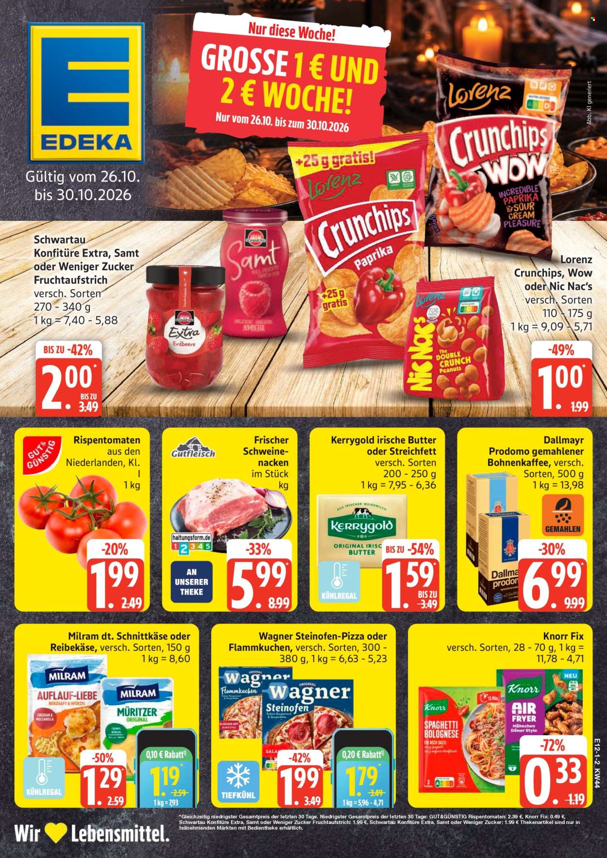 Edeka Prospekte  - 26.10.2026 - 31.10.2026. Seite 1