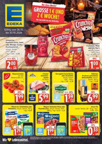 Prospekte Edeka - 26.10.2026 - 31.10.2026.