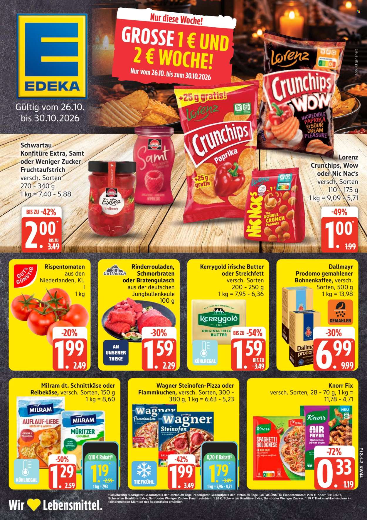 Edeka Prospekte  - 26.10.2026 - 31.10.2026. Seite 1