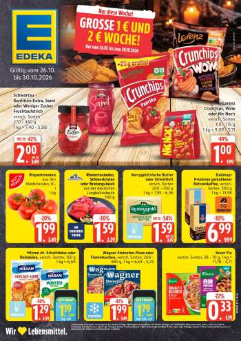Prospekte Edeka - 26.10.2026 - 31.10.2026.