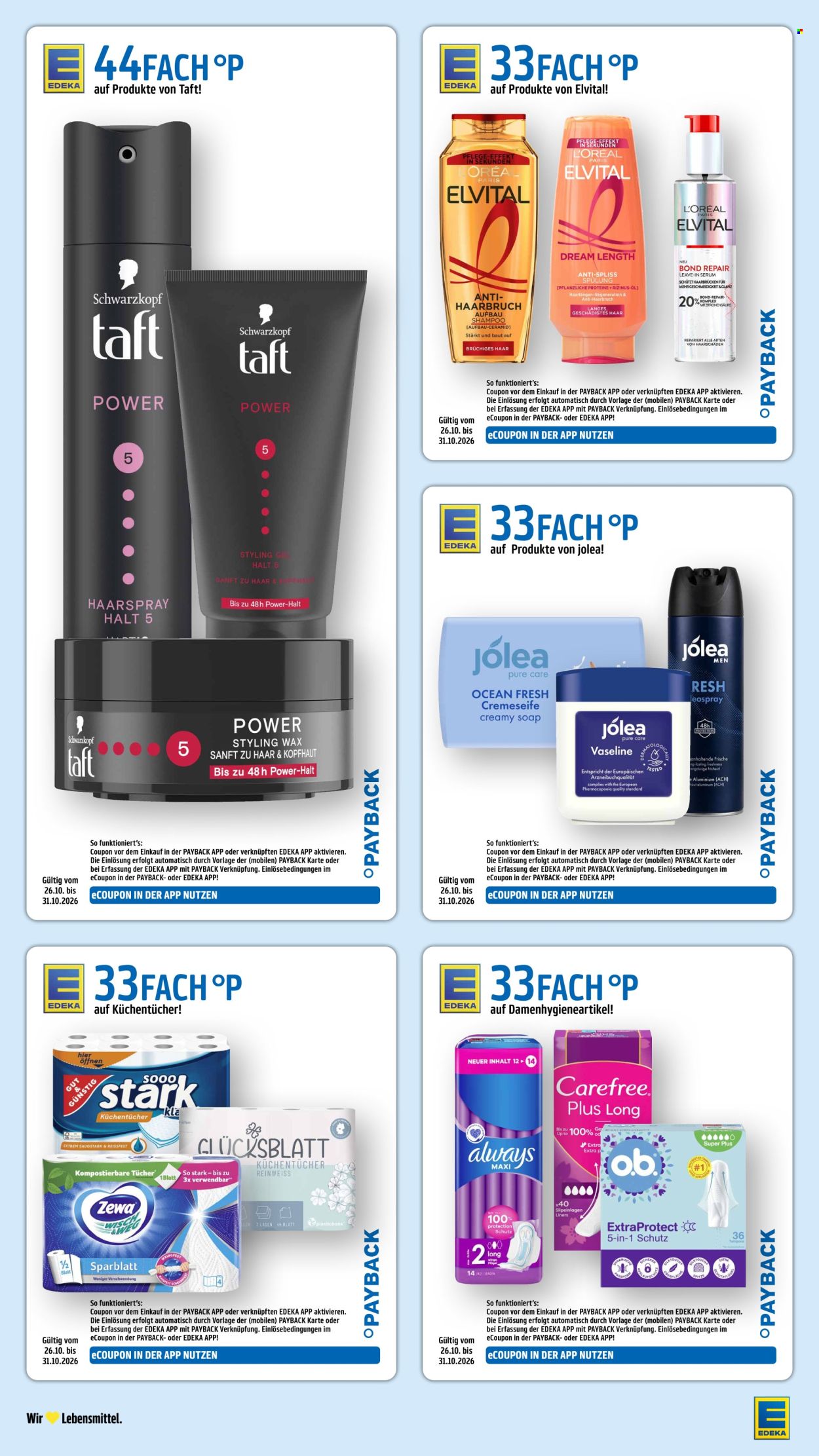 Edeka Prospekte  - 26.10.2026 - 31.10.2026. Seite 40