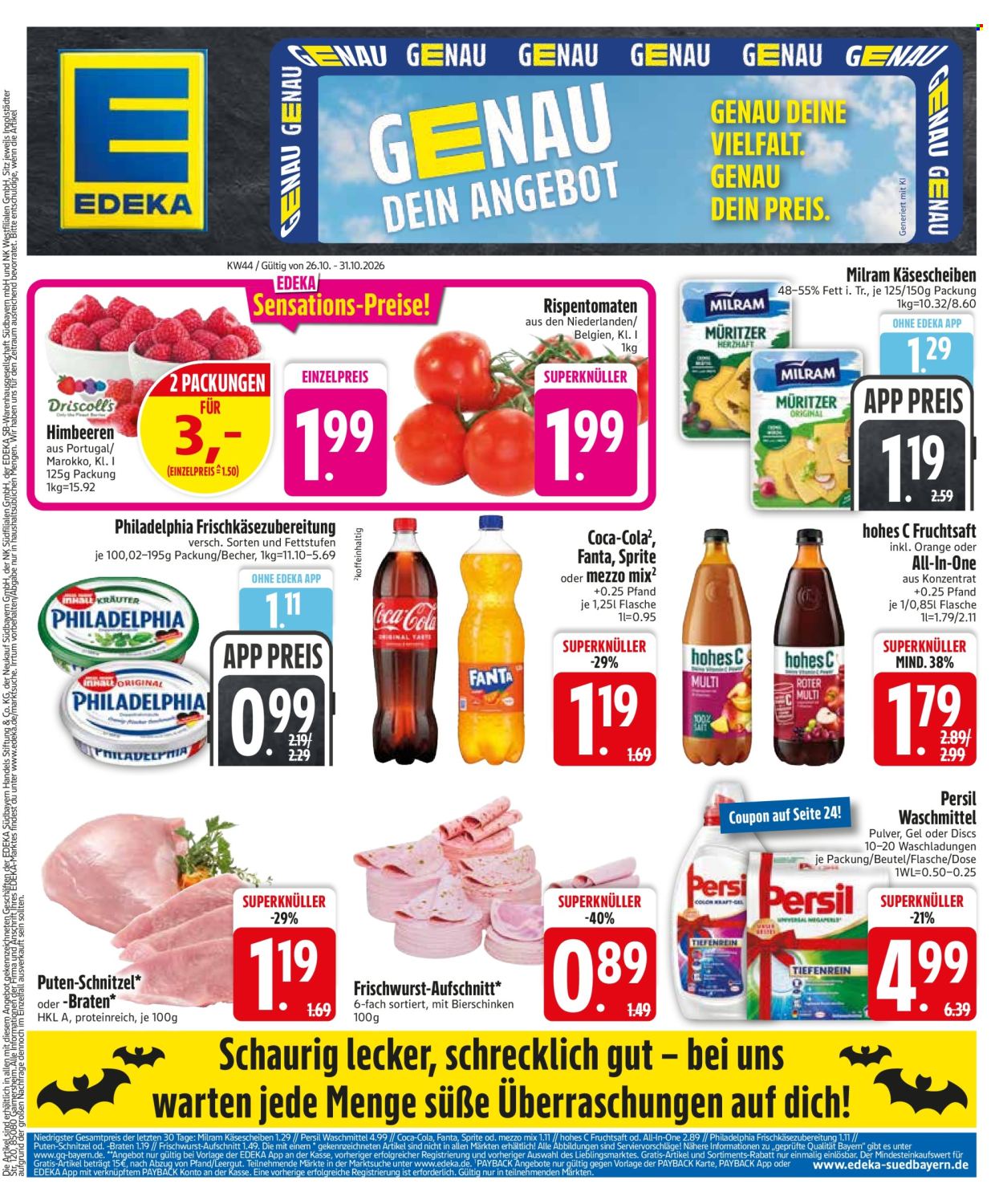 Edeka Prospekte  - 26.10.2026 - 31.10.2026. Seite 3