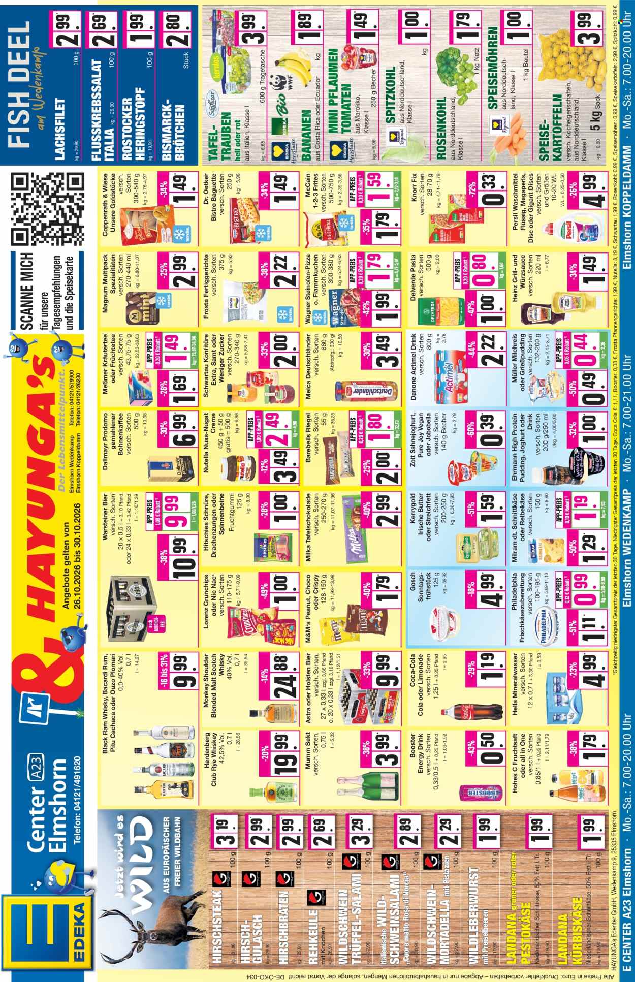 Edeka Prospekte  - 26.10.2026 - 31.10.2026. Seite 1