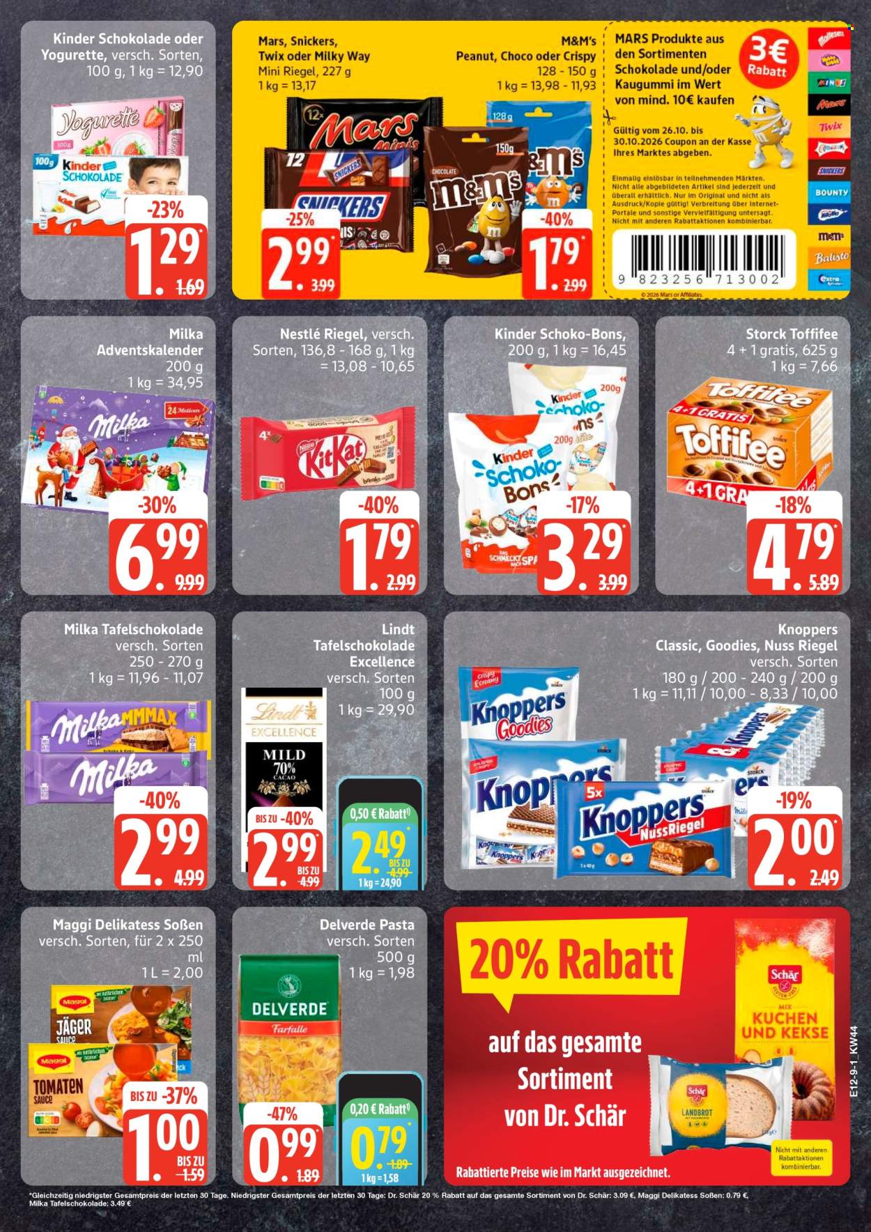 Edeka Prospekte  - 26.10.2026 - 31.10.2026. Seite 9
