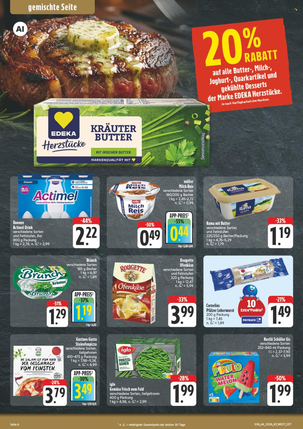 Edeka Prospekte  - 26.10.2026 - 31.10.2026. Seite 6