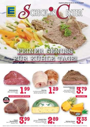 Prospekte Scheck-in - 26.10.2026 - 31.10.2026.
