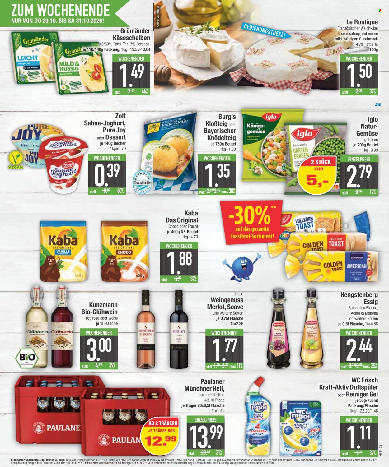 Edeka Prospekte  - 26.10.2026 - 31.10.2026. Seite 29