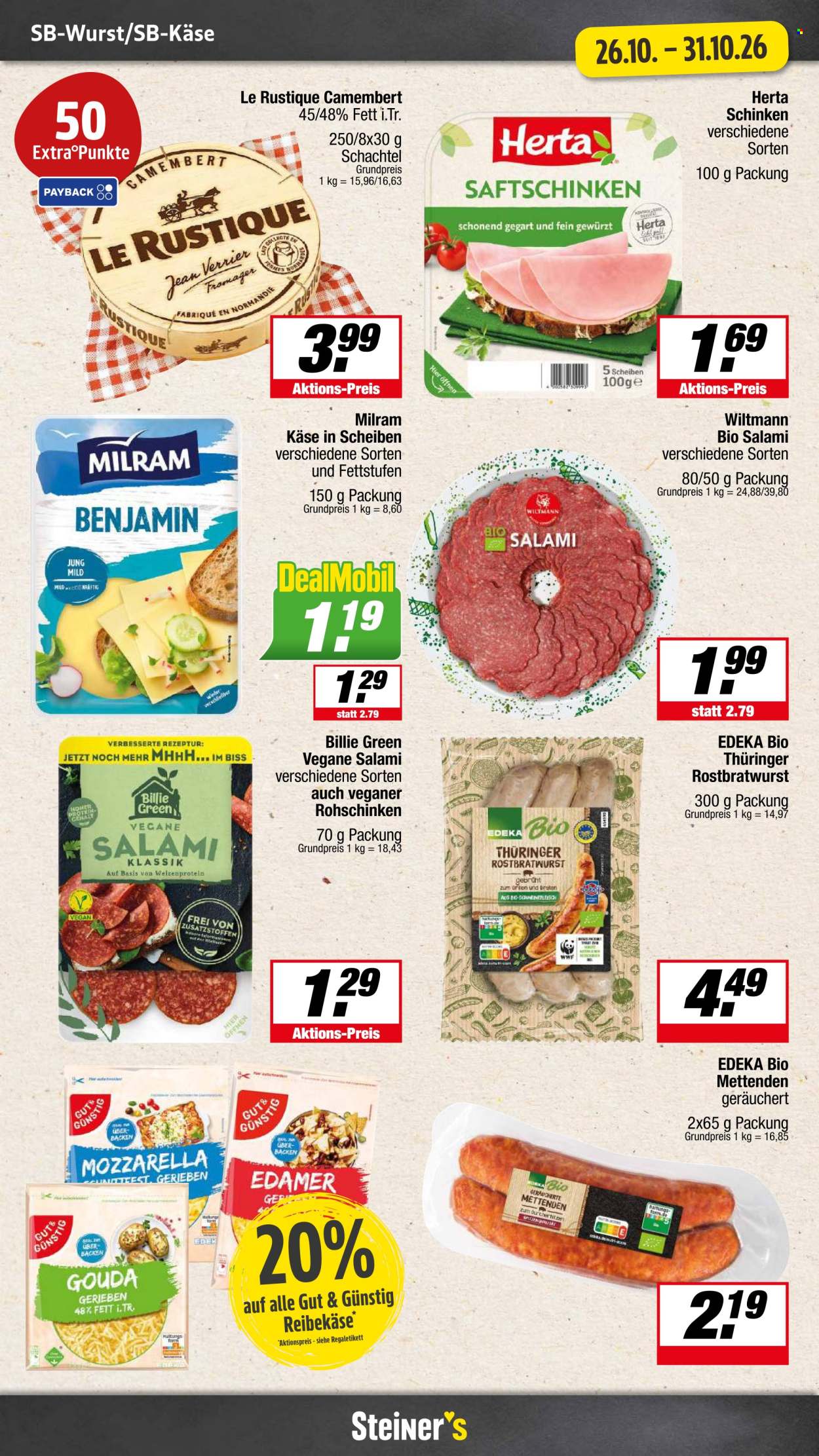 Edeka Prospekte  - 26.10.2026 - 31.10.2026. Seite 13