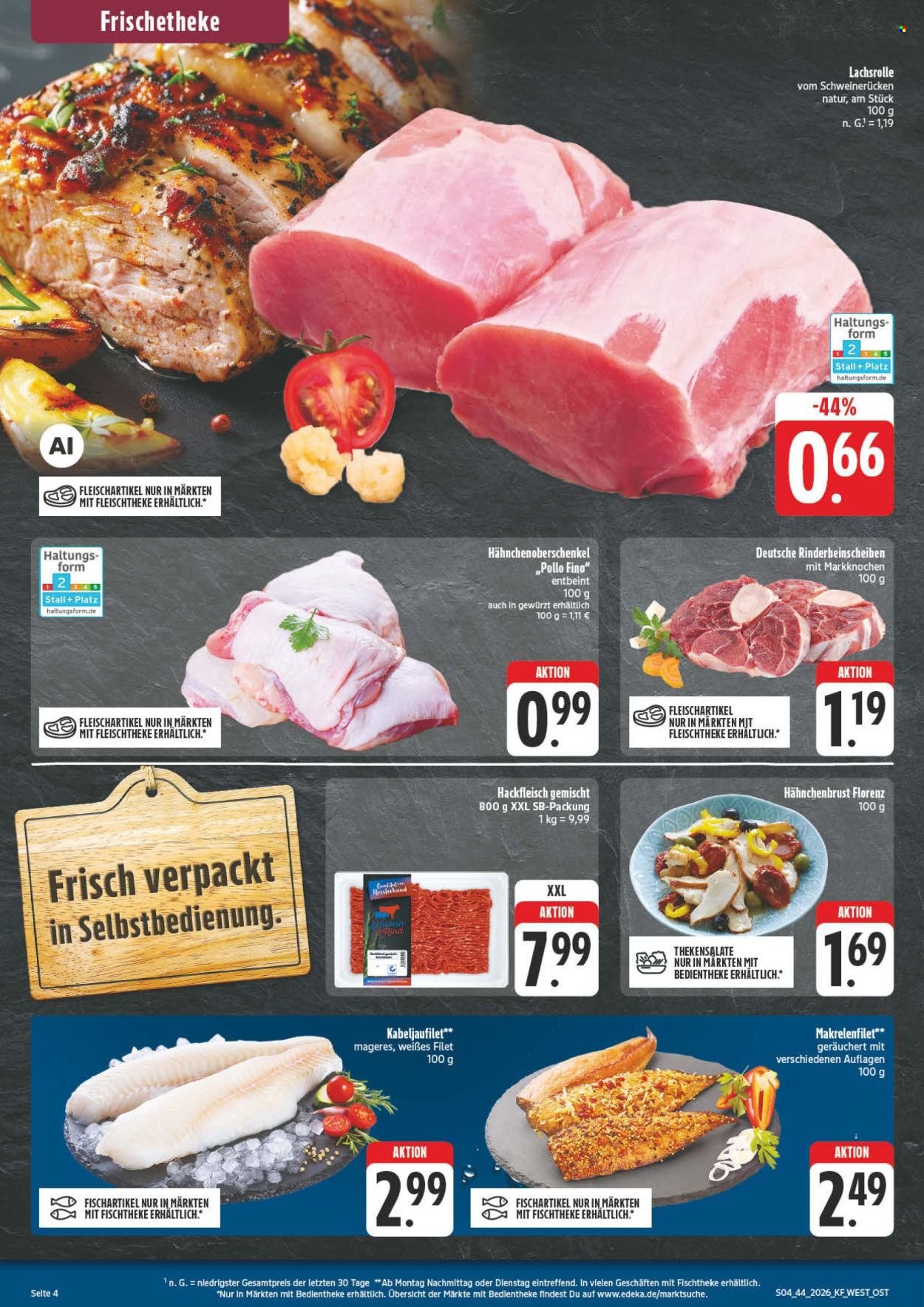 Edeka Prospekte  - 26.10.2026 - 31.10.2026. Seite 4
