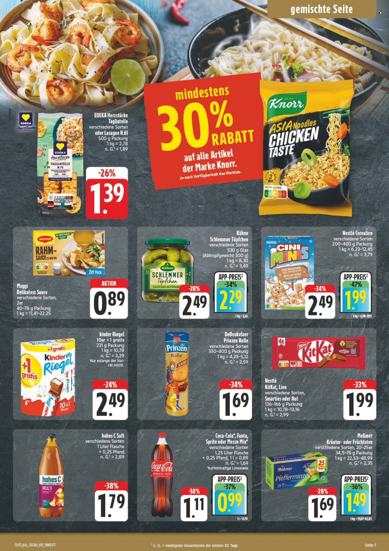 Edeka Prospekte  - 26.10.2026 - 31.10.2026. Seite 7