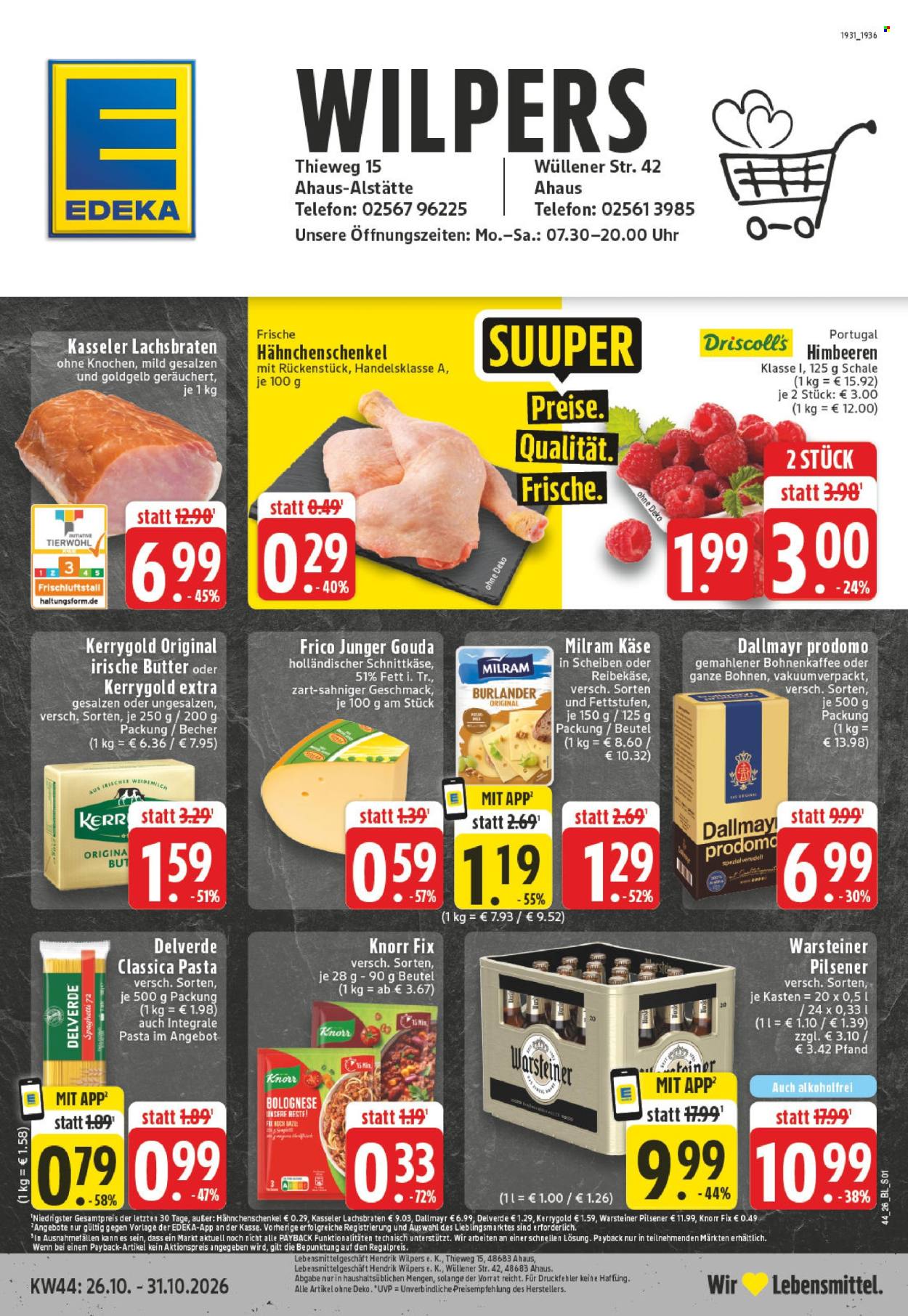 Edeka Prospekte  - 26.10.2026 - 31.10.2026. Seite 1