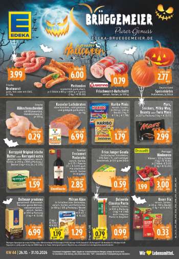 Prospekte Edeka - 26.10.2026 - 31.10.2026.
