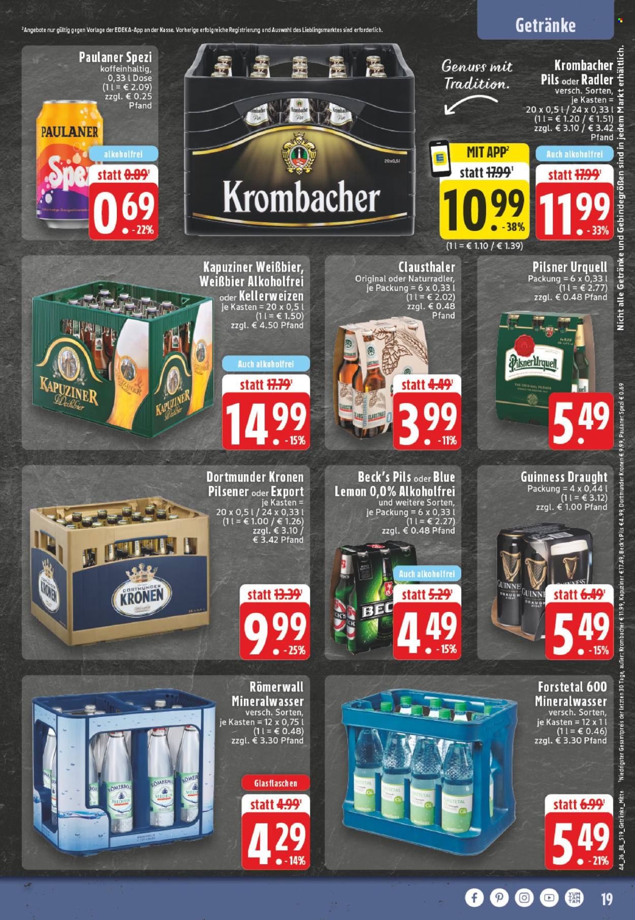 Edeka Prospekte  - 26.10.2026 - 31.10.2026. Seite 21