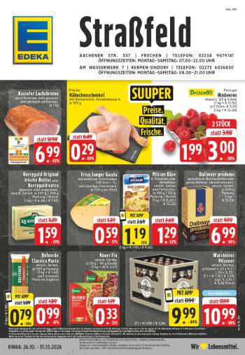 Prospekte Edeka - 26.10.2026 - 31.10.2026.