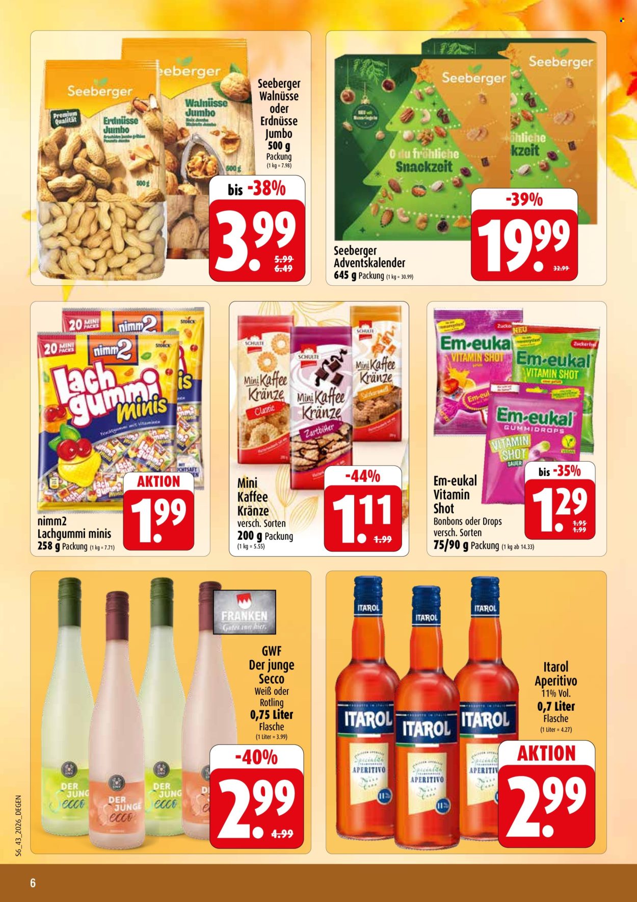 Edeka Prospekte  - 26.10.2026 - 31.10.2026. Seite 6
